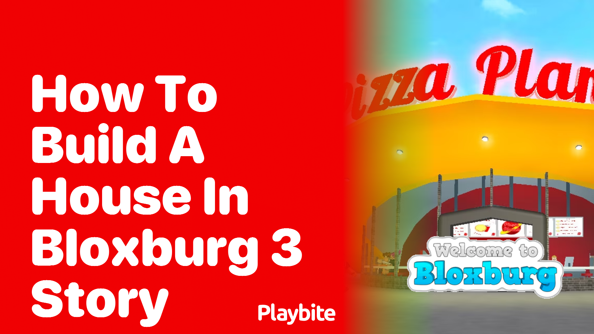 How to Build a 3-Story House in Bloxburg