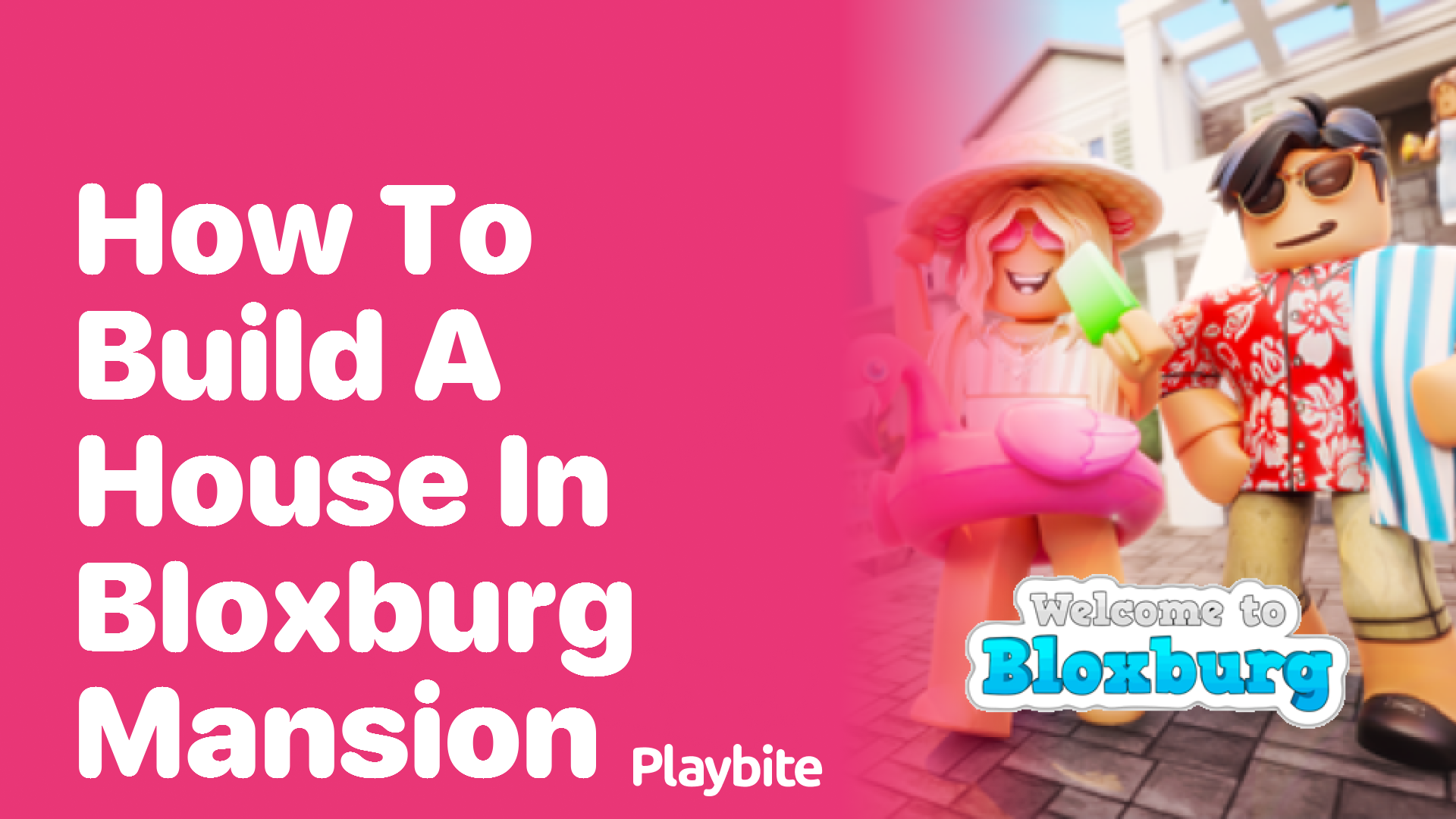 How to Build a House in Bloxburg Mansion