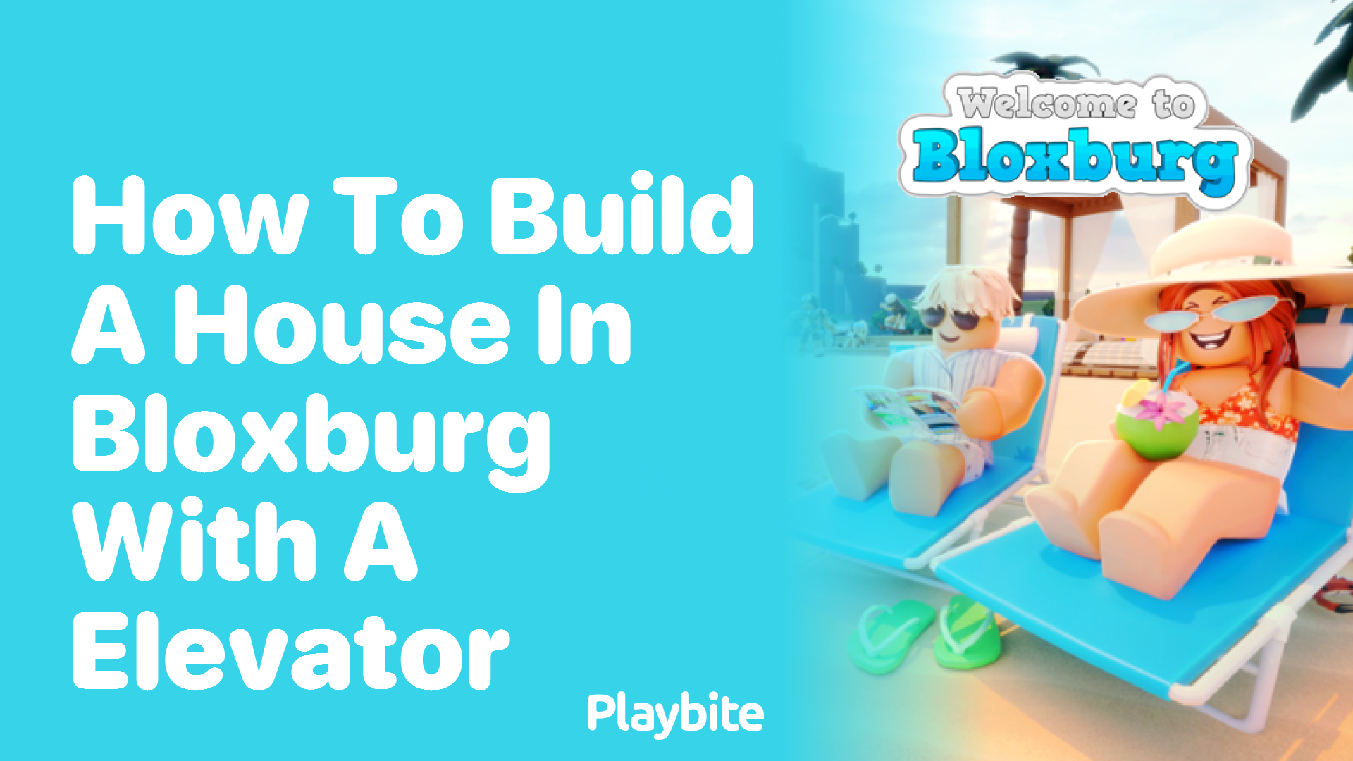 How to Build a House in Bloxburg with an Elevator Playbite