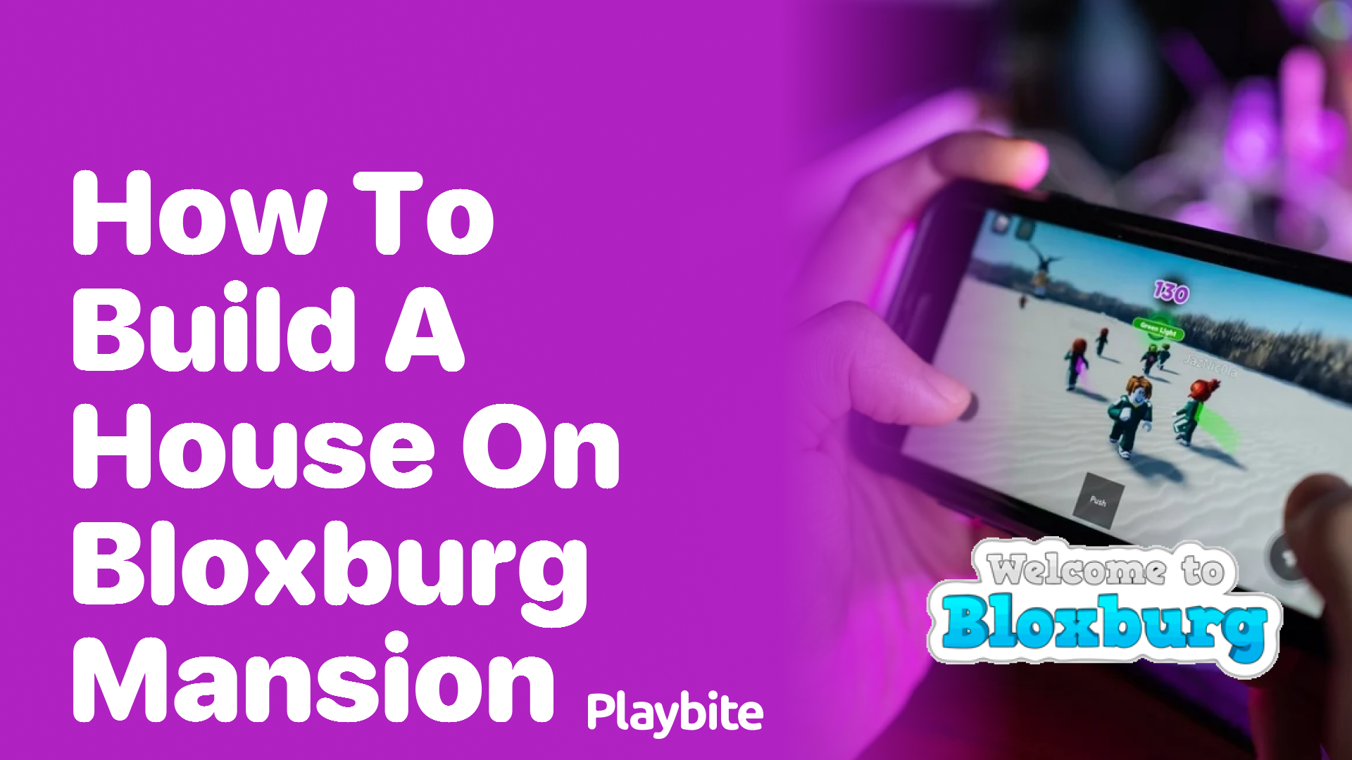 How to Build a Mansion in Bloxburg