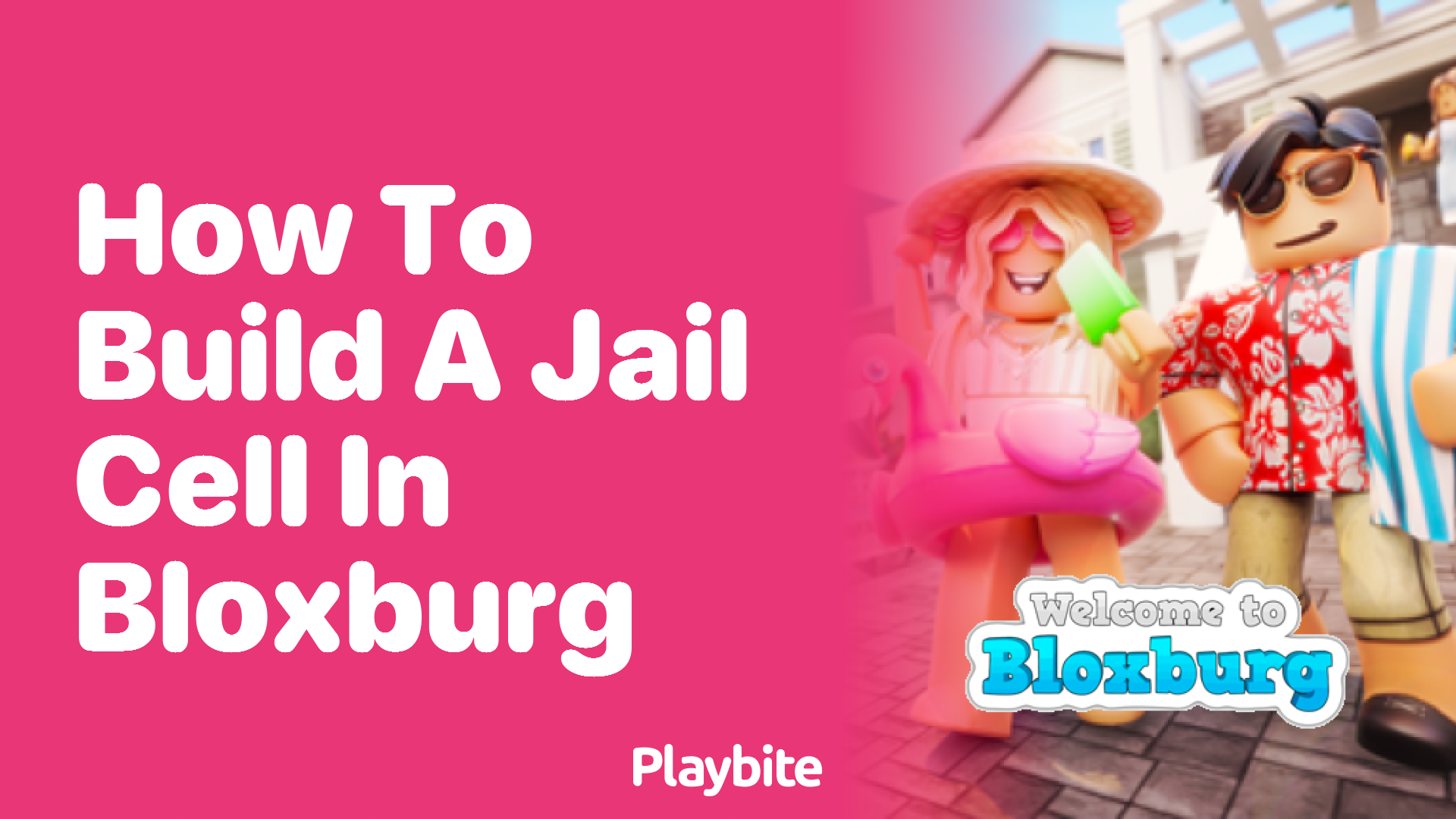 How to Build a Jail Cell in Bloxburg Playbite