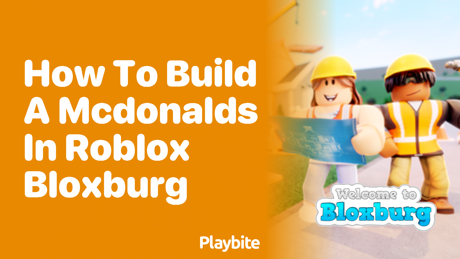 How To Build A Mcdonald S In Roblox Bloxburg Playbite How To Build A Mcdonald S In Roblox Bloxburg Playbite
