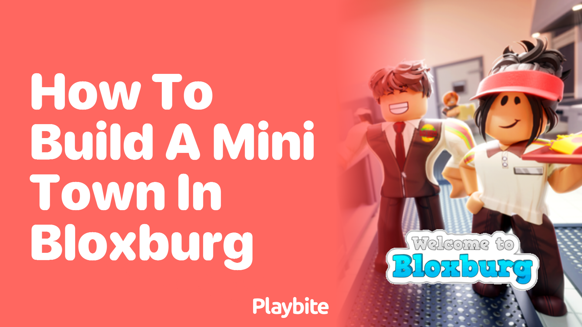 How to Build a Mini Town in Bloxburg: A Fun Guide