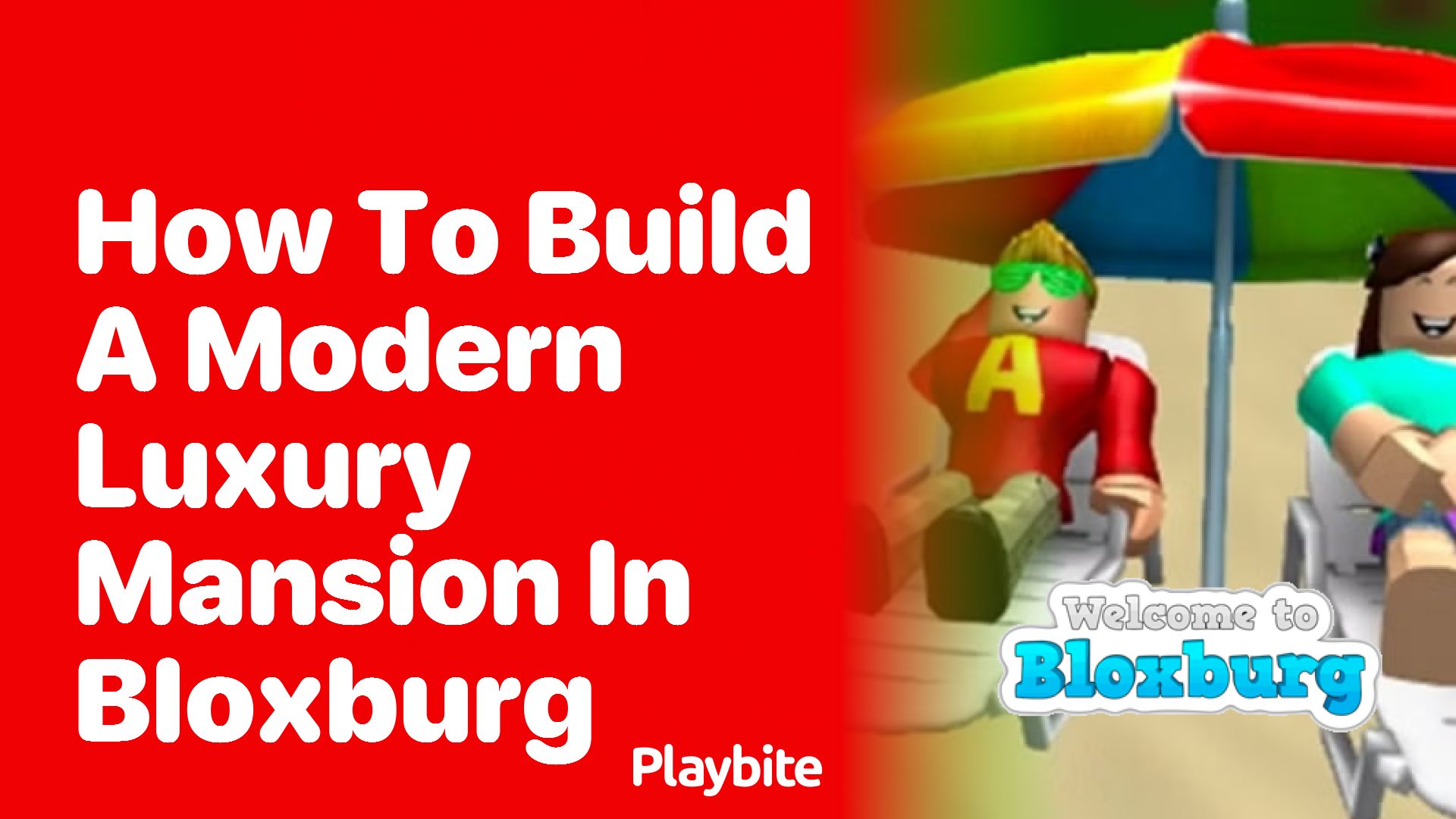 How to Build a Modern Luxury Mansion in Bloxburg