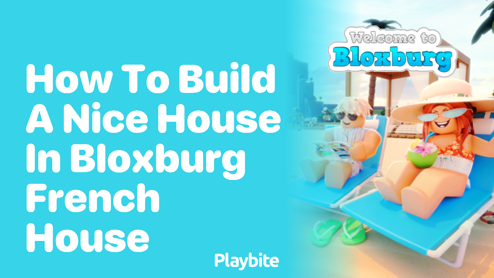 How to Build a Nice House in Bloxburg: French House Edition