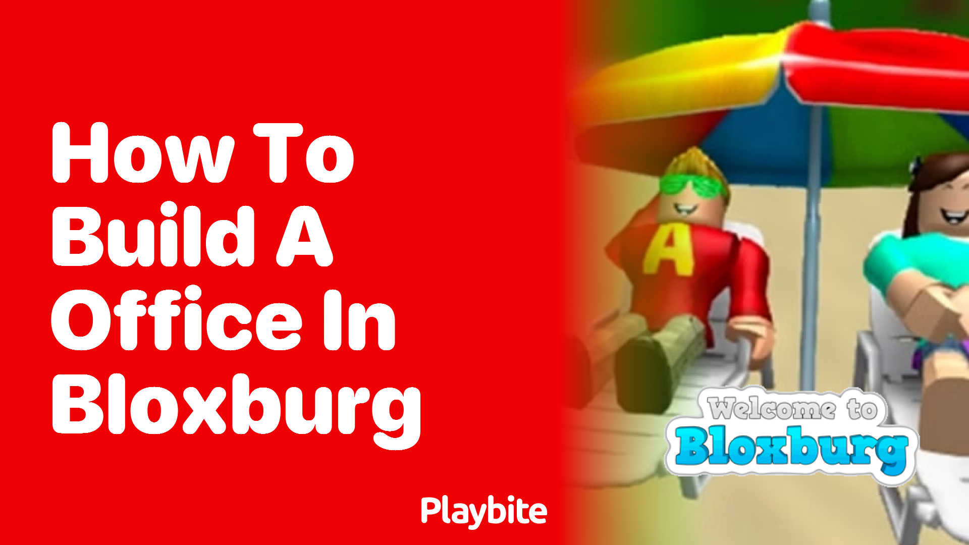 How to Build an Office in Bloxburg