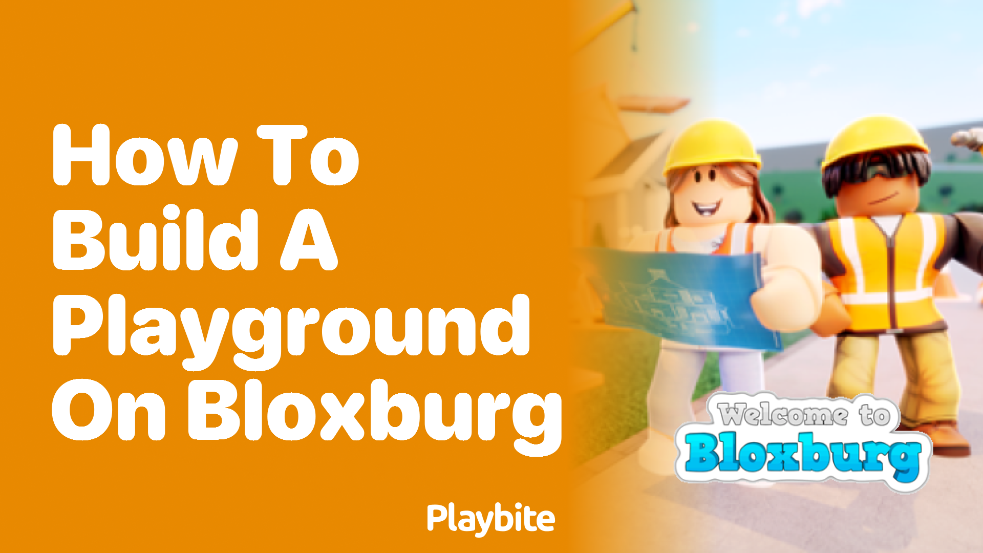 How to Build a Playground on Bloxburg