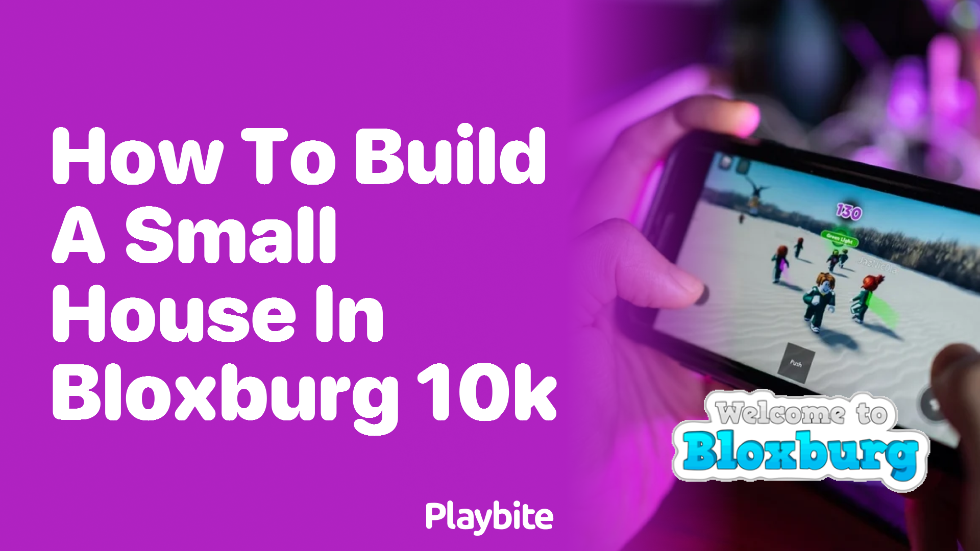 How to Build a Small House in Bloxburg for 10K