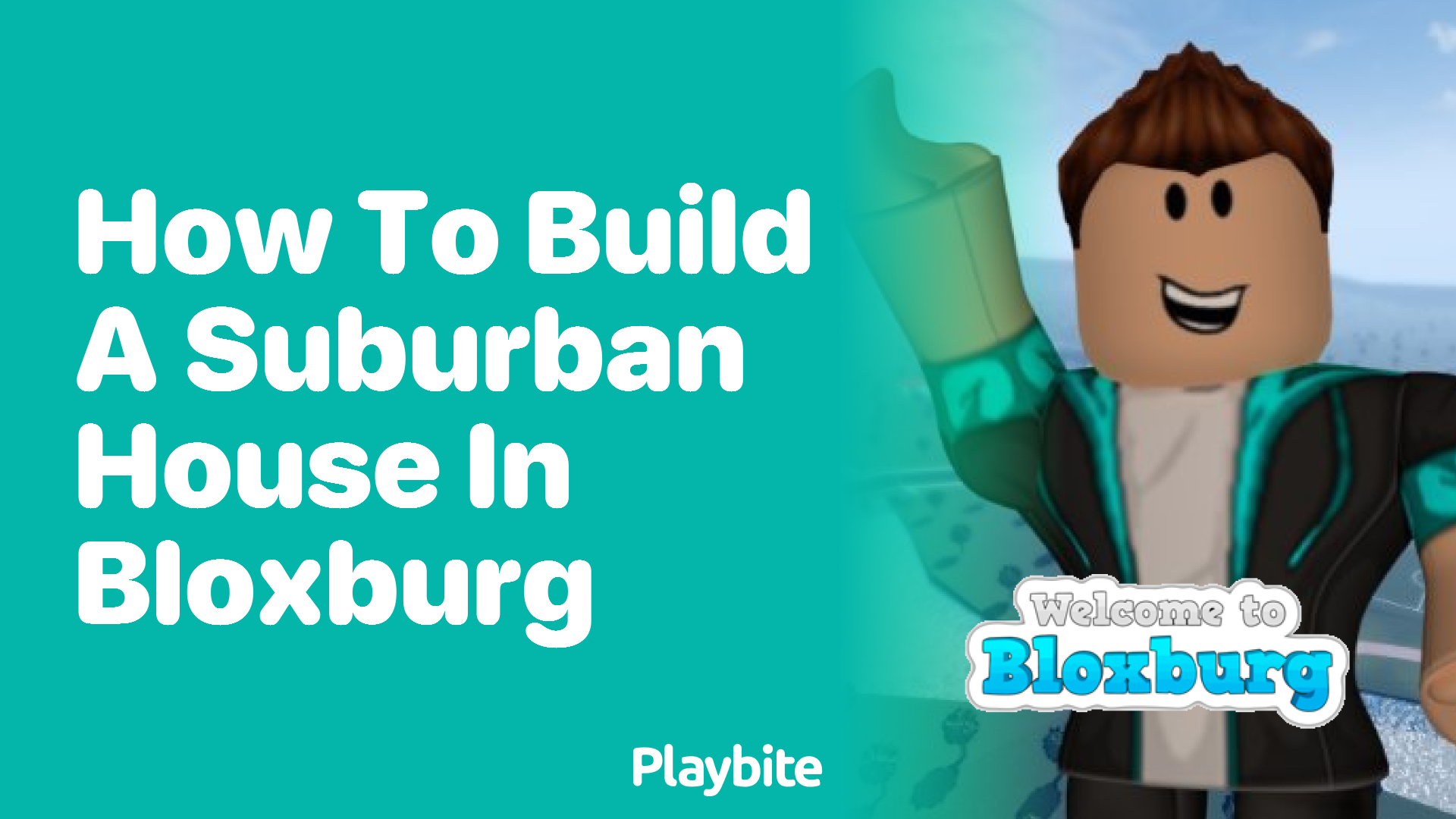 How to Build a Suburban House in Bloxburg