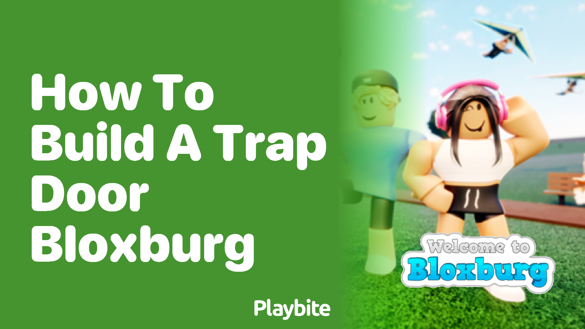 How to Build a Trap Door in Bloxburg Playbite