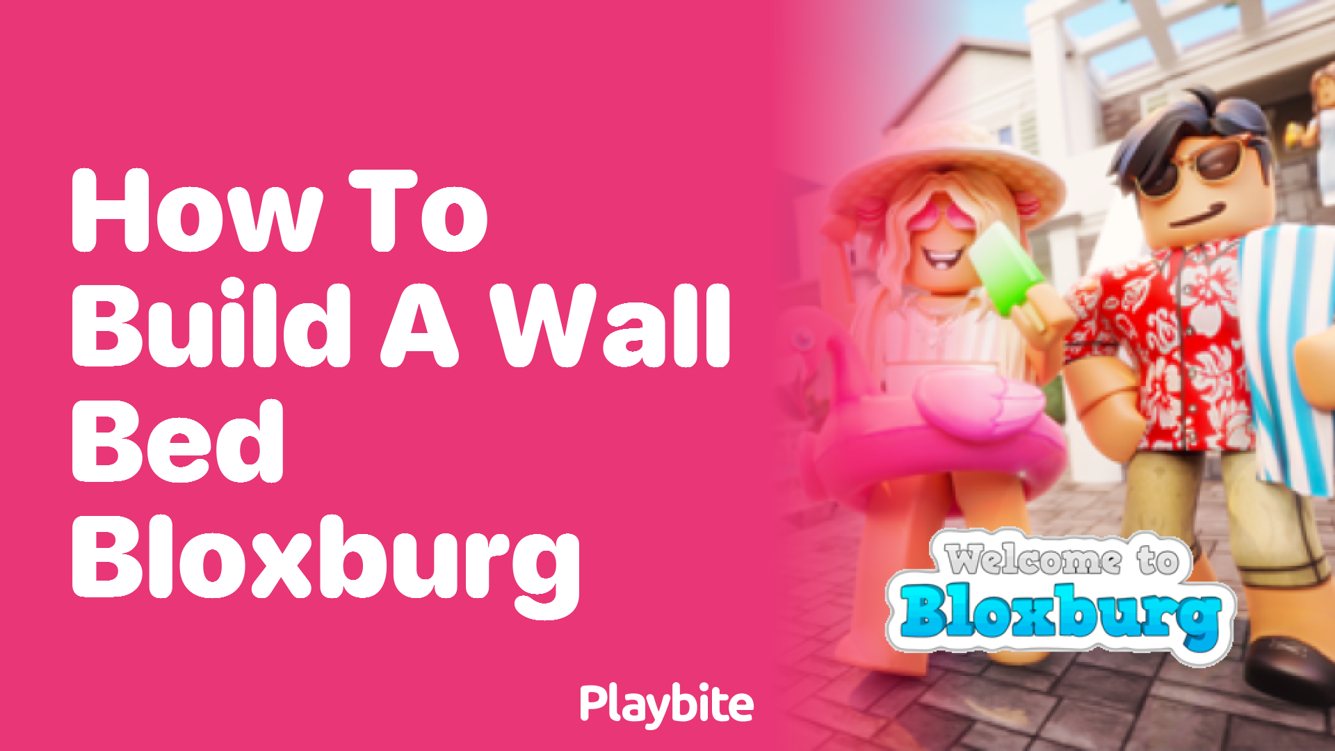 How to Build a Wall Bed in Bloxburg