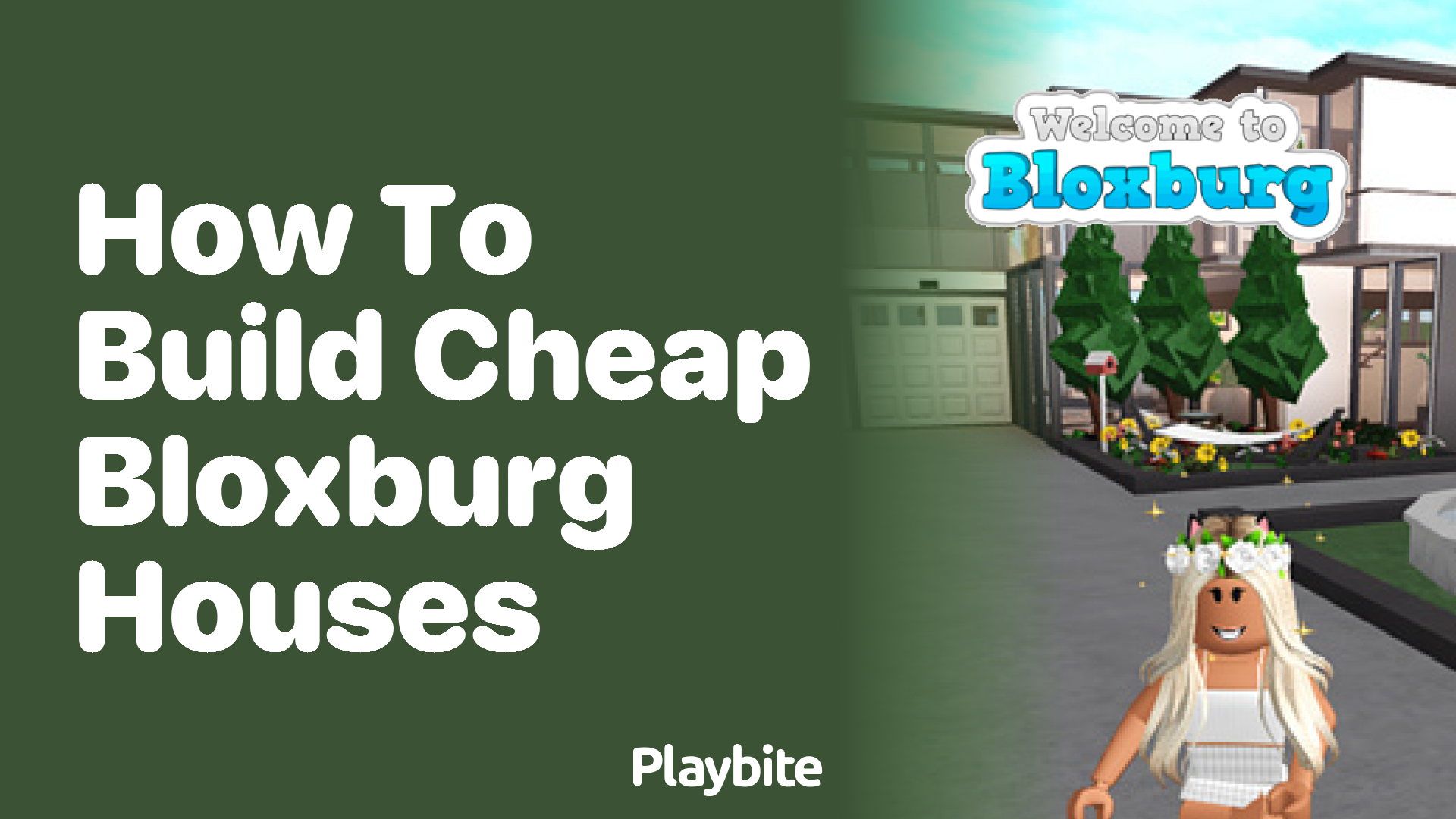 How to Build Cheap Bloxburg Houses