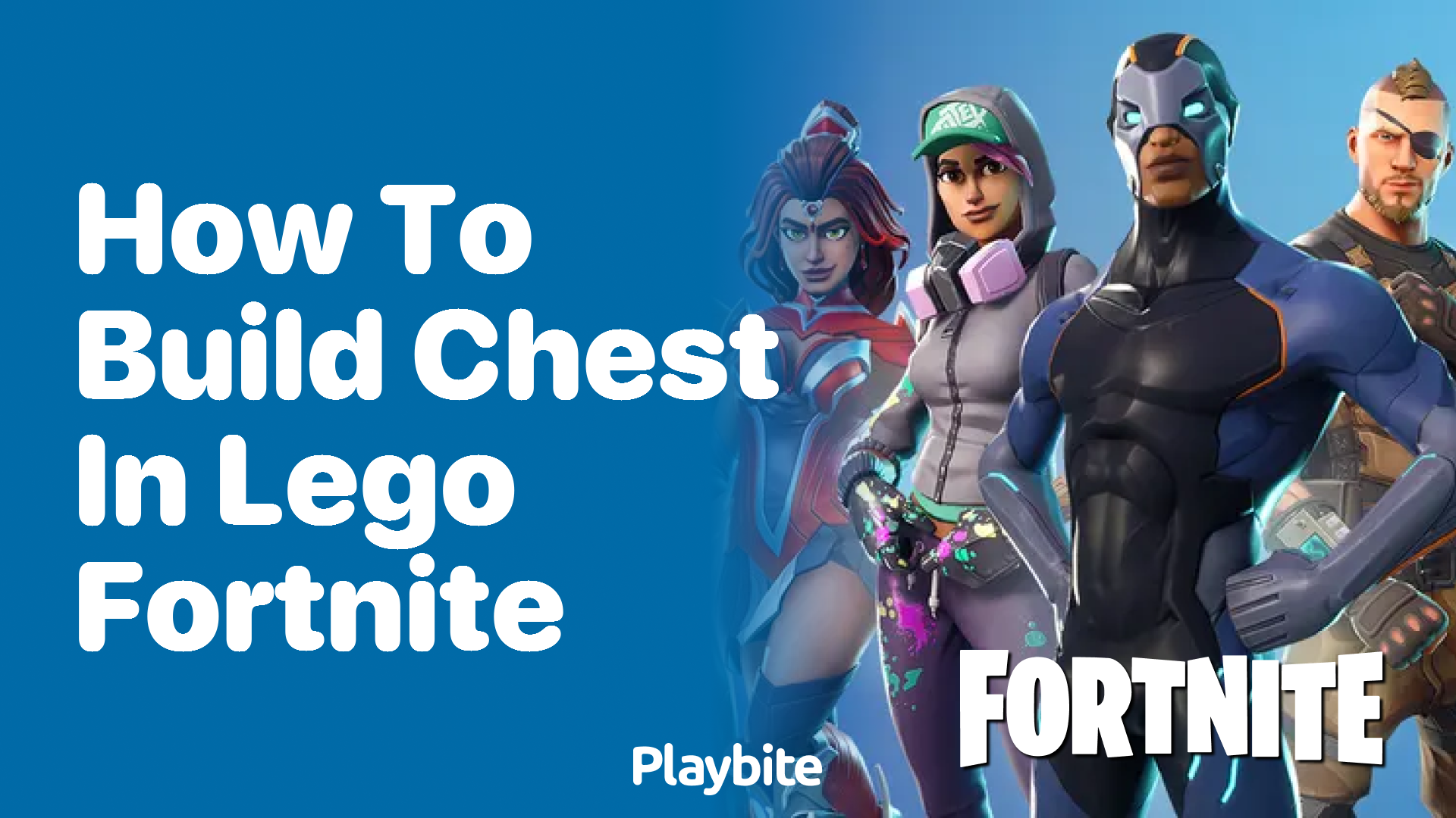 How to Build a Chest in LEGO Fortnite