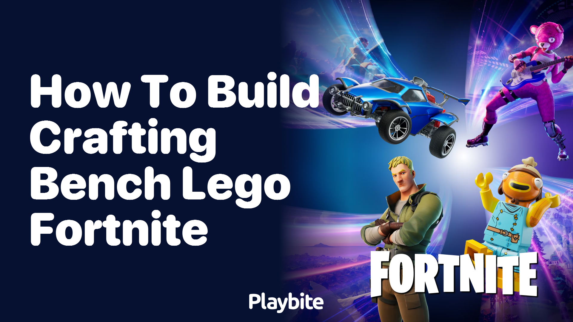 How to Build a Crafting Bench in Lego Fortnite