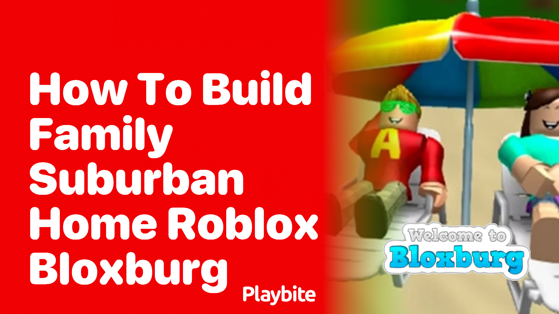How to Build a Family Suburban Home in Roblox Bloxburg
