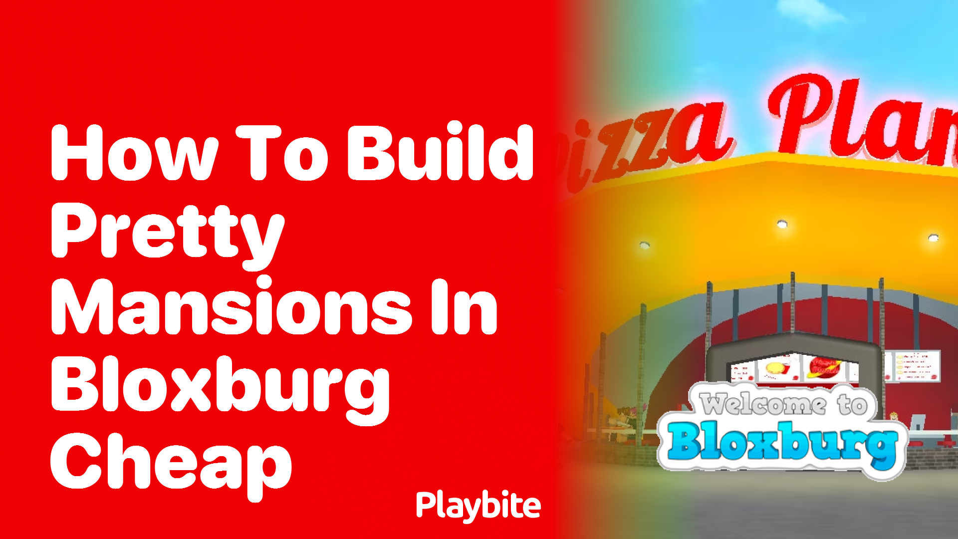How to Build Pretty Mansions in Bloxburg on a Budget