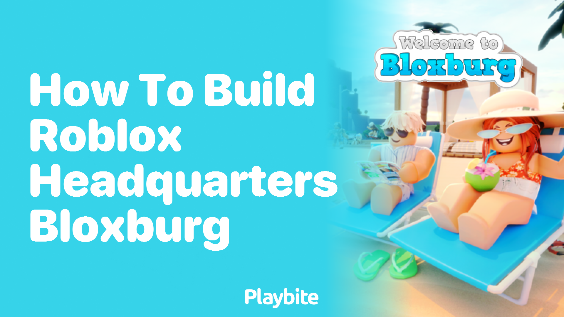 How to Build Roblox Headquarters in Bloxburg