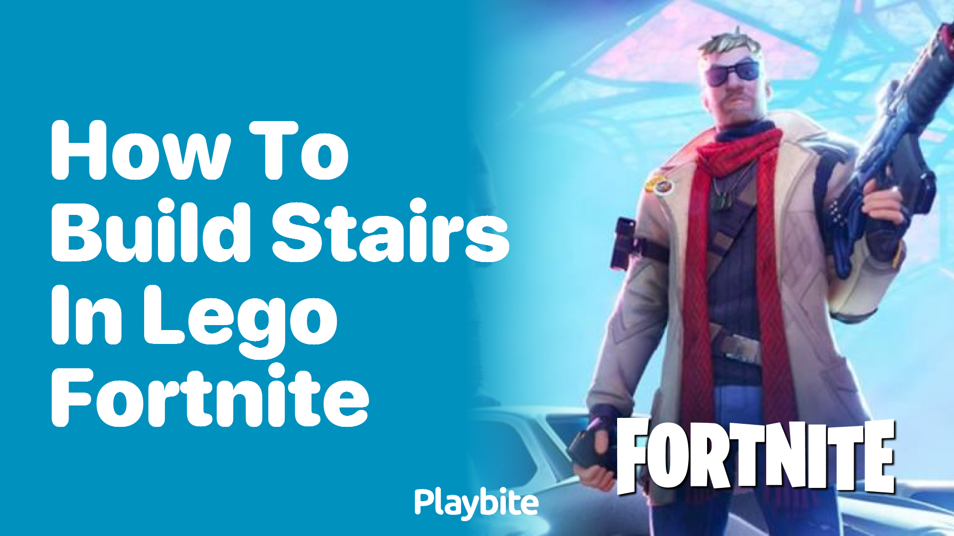How to Build Stairs in LEGO Fortnite