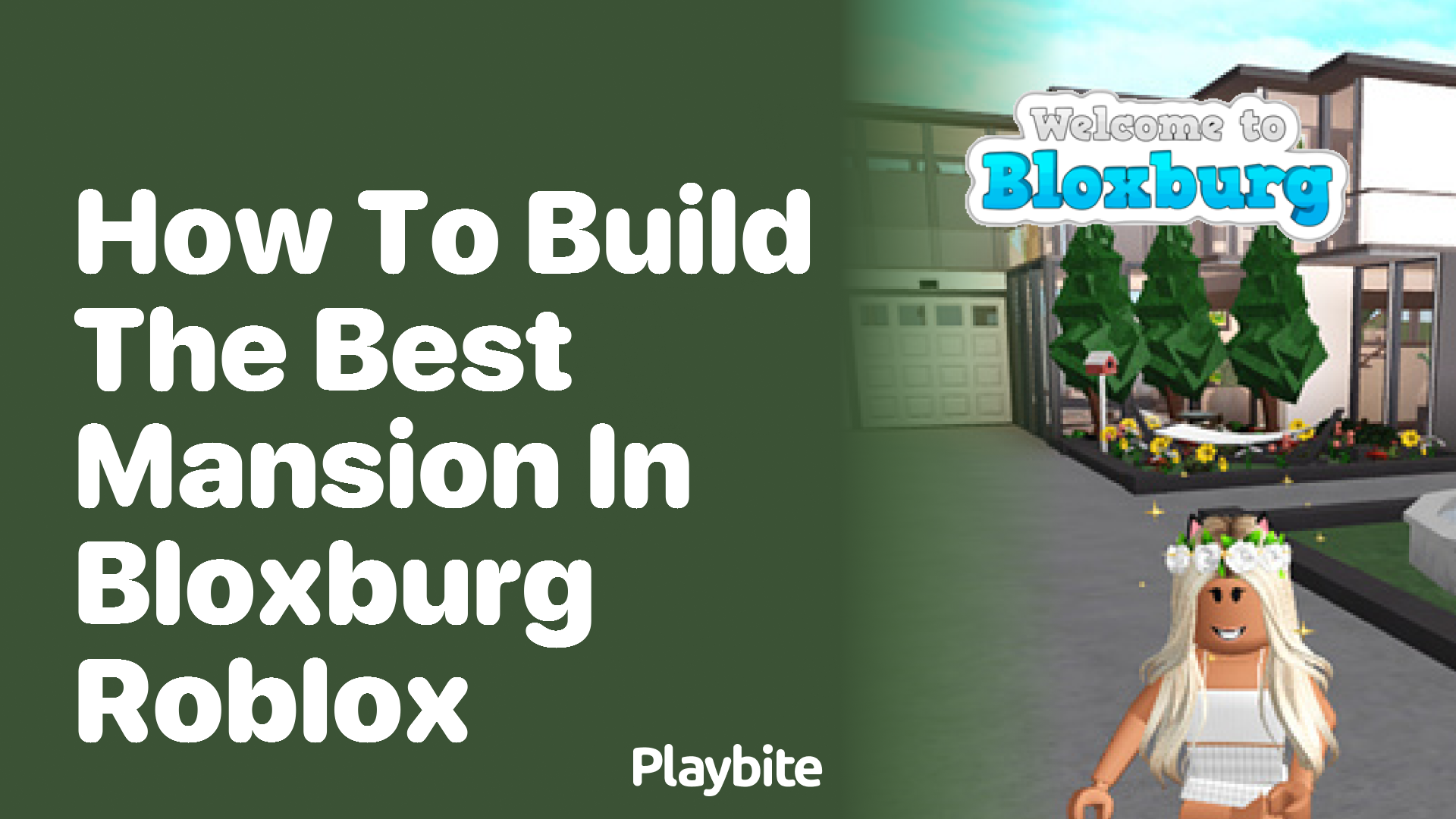 How to Build the Best Mansion in Bloxburg Roblox
