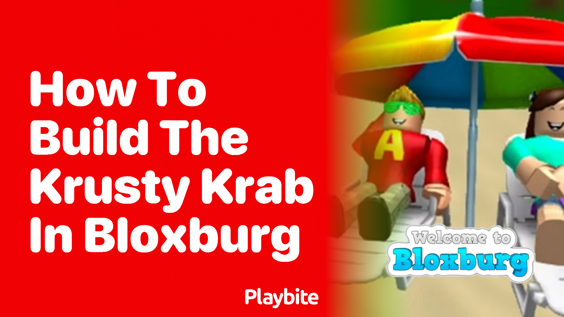 How to Build the Krusty Krab in Bloxburg