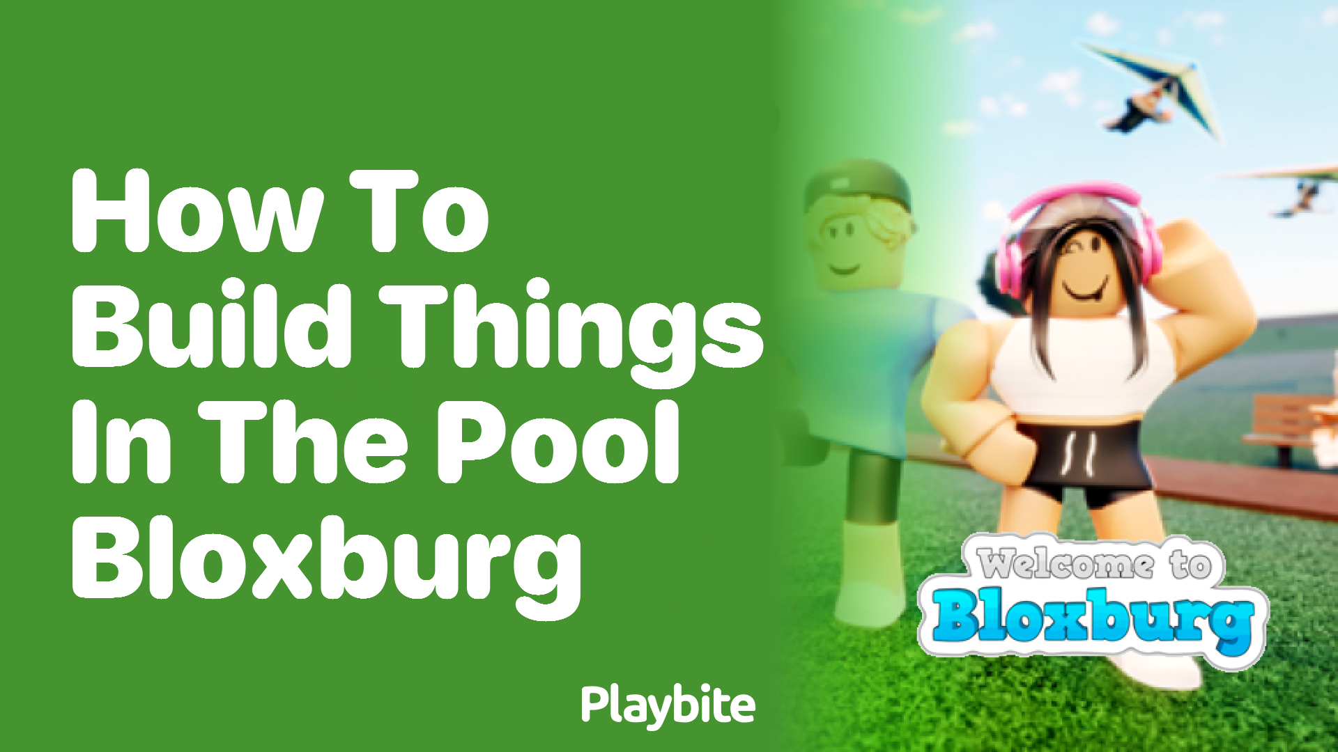 How to Build Things in the Pool in Bloxburg: Dive Into Construction