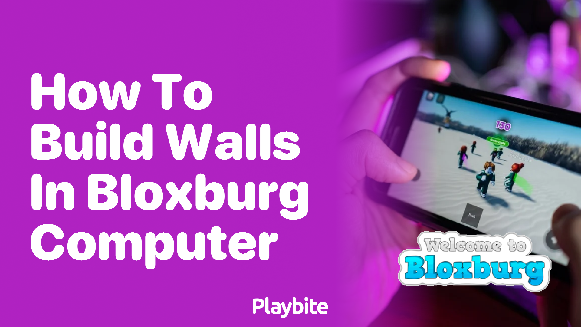 How to Build Walls in Bloxburg on Your Computer