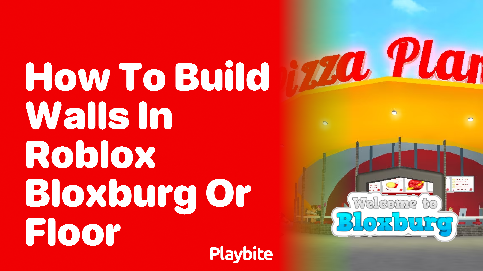How to Build Walls or Floors in Roblox Bloxburg Playbite