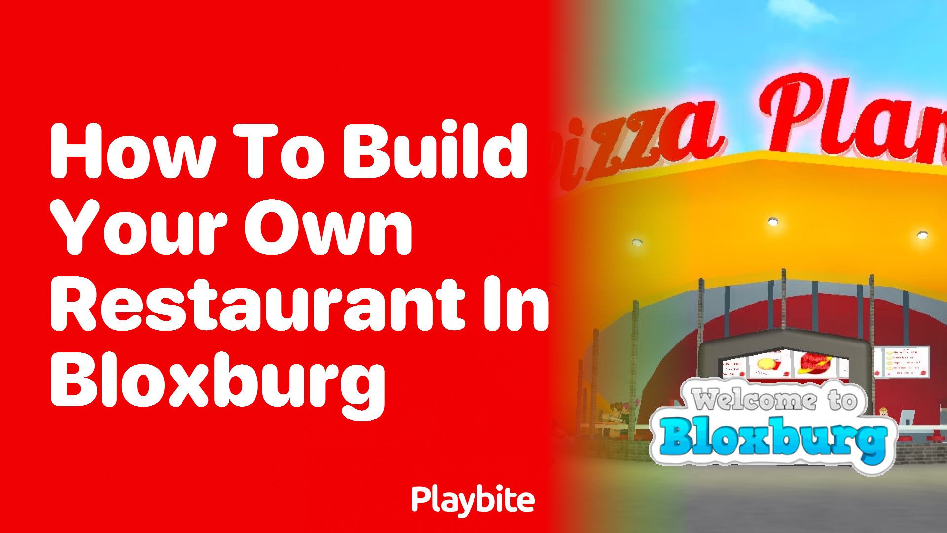 How to Build Your Own Restaurant in Bloxburg