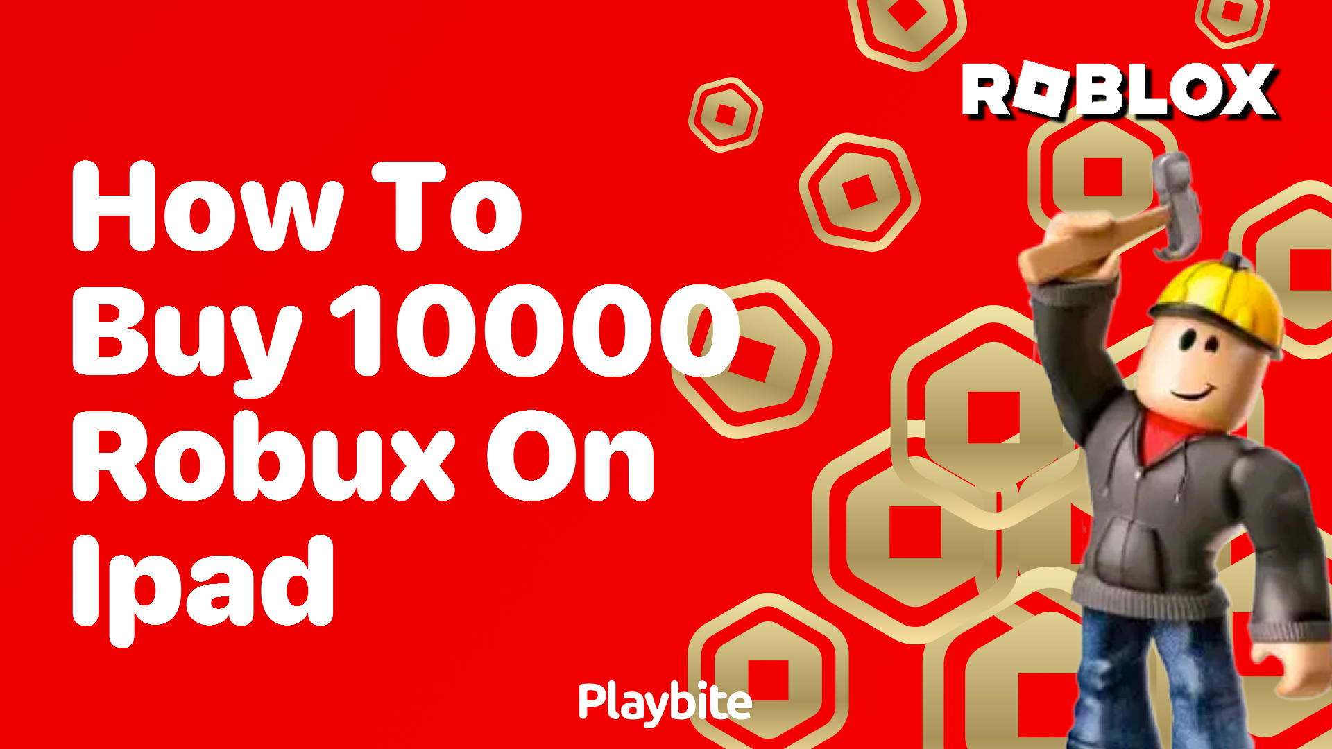 How to Buy 10,000 Robux on iPad