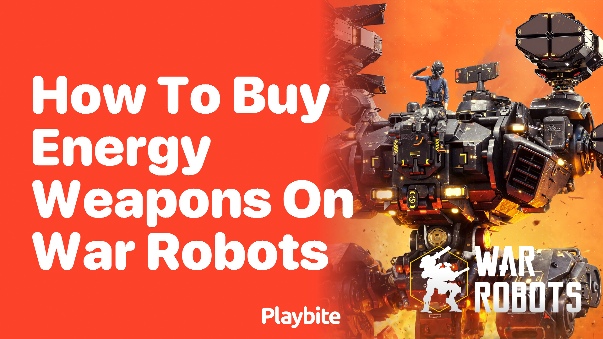 How to Buy Energy Weapons on War Robots