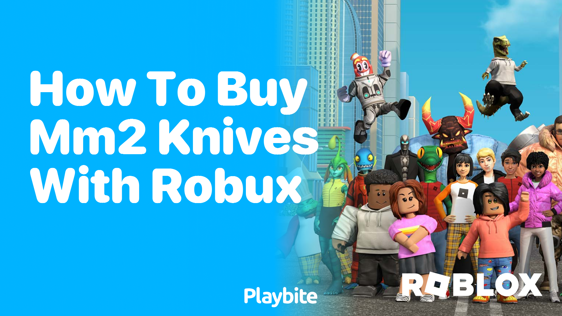 How to Buy MM2 Knives with Robux