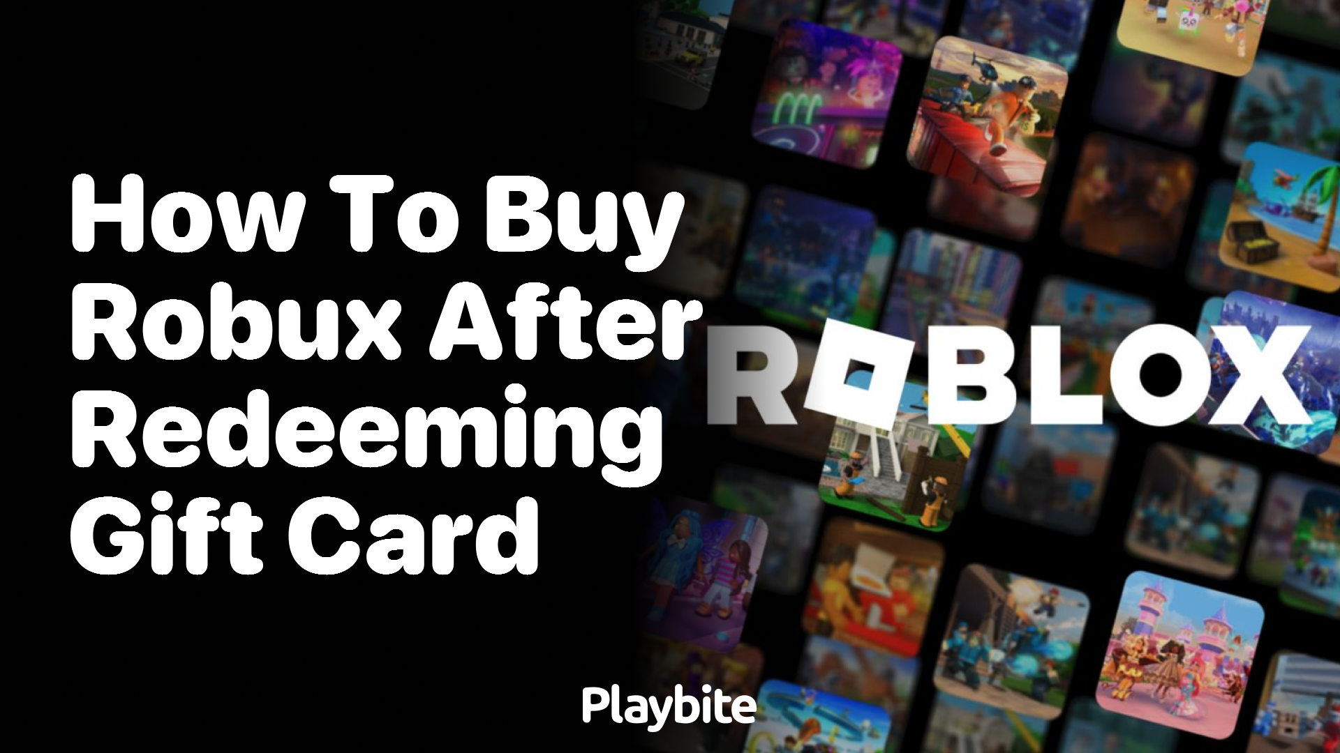 How to Buy Robux After Redeeming a Gift Card