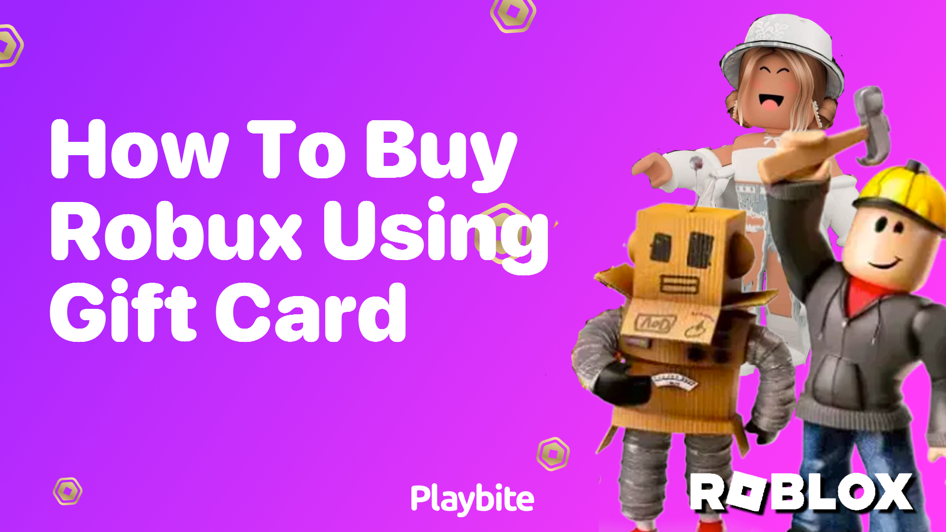How to Buy Robux Using a Gift Card