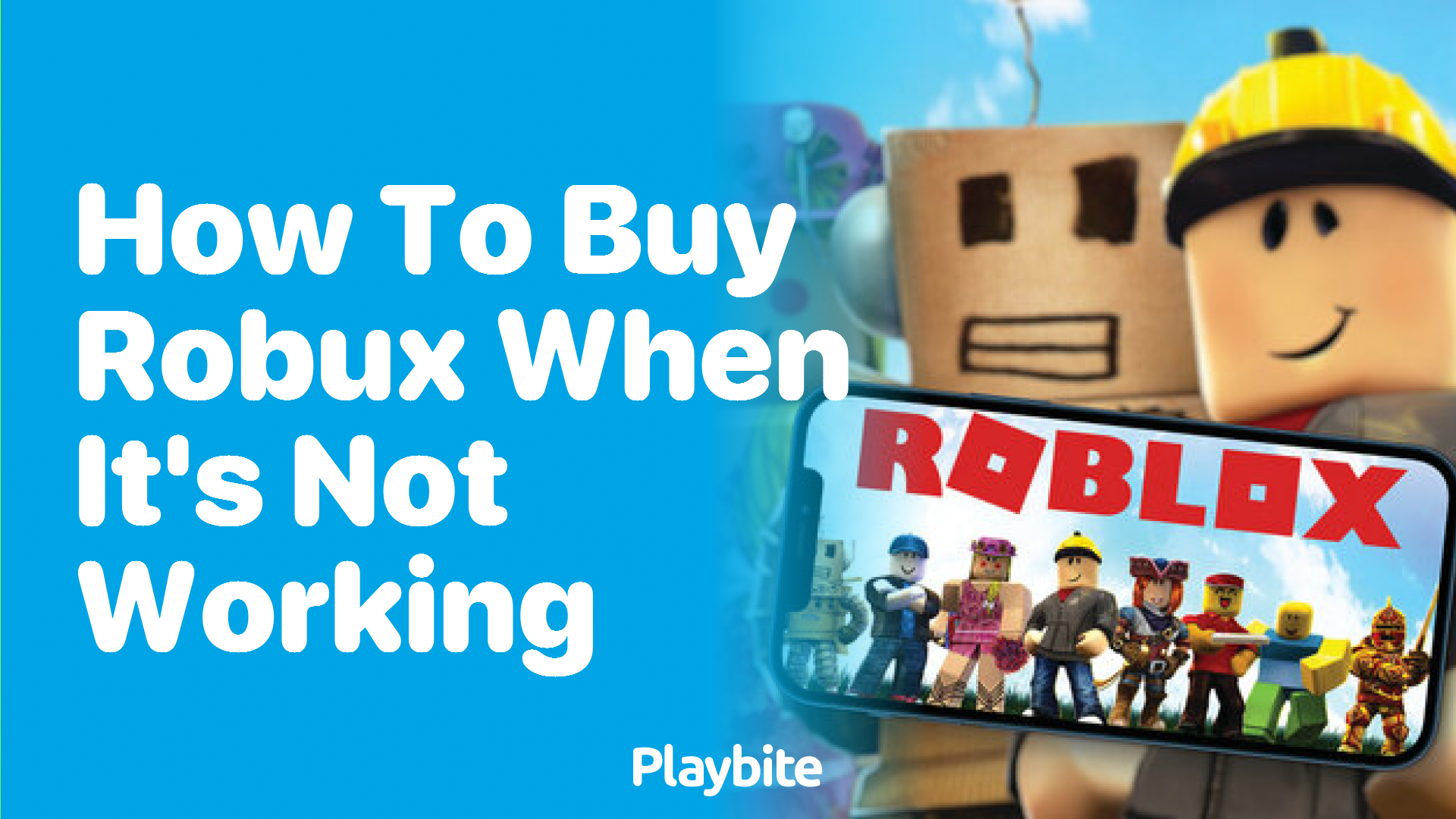 How to Buy Robux When It&#8217;s Not Working