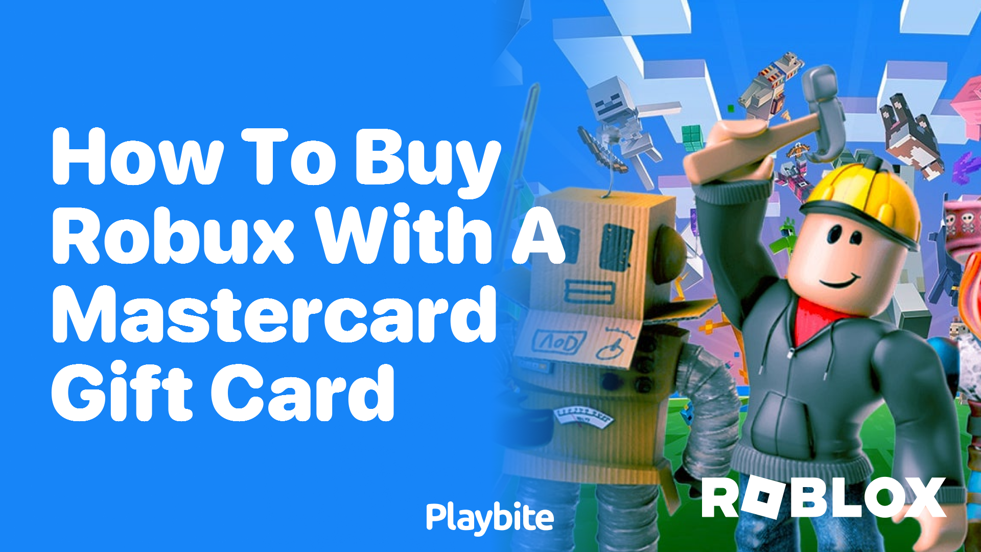 How to Buy Robux with a Mastercard Gift Card