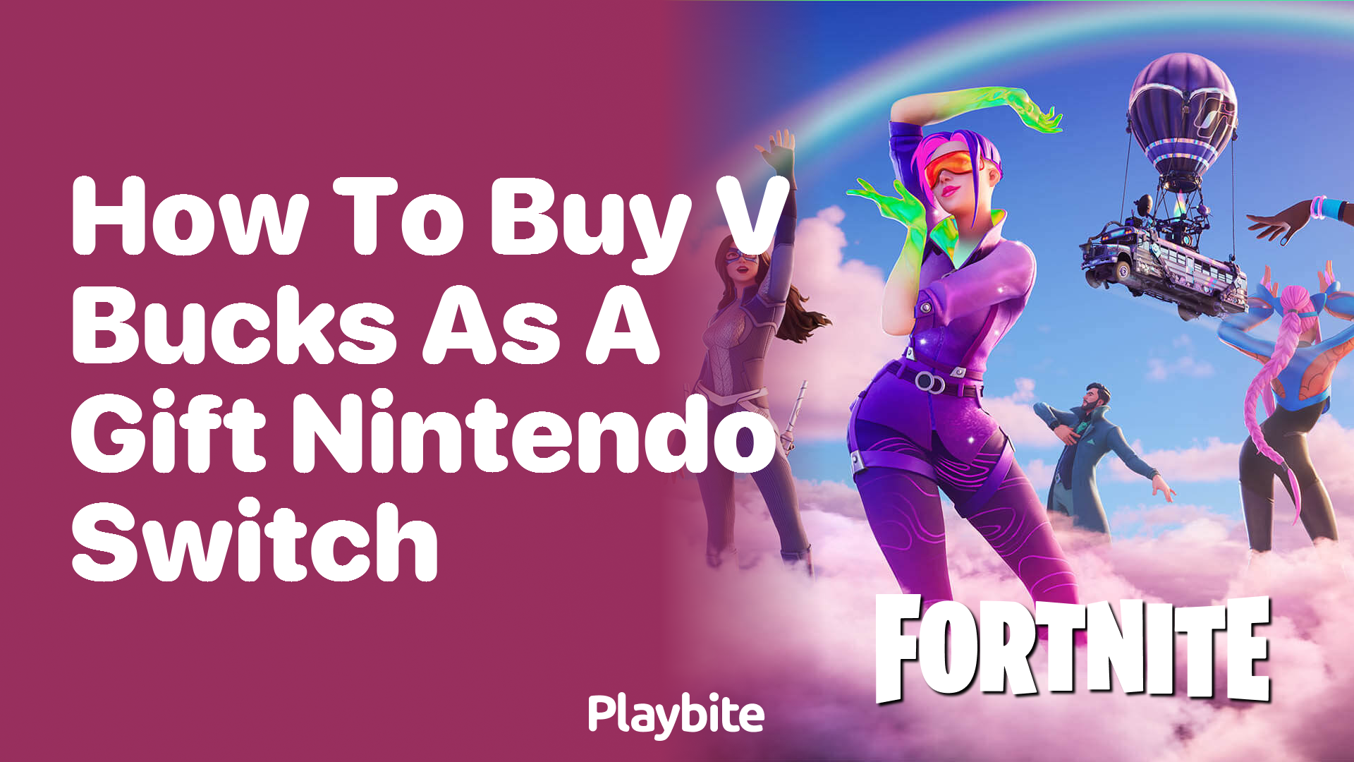 How to Buy V-Bucks as a Gift on Nintendo Switch