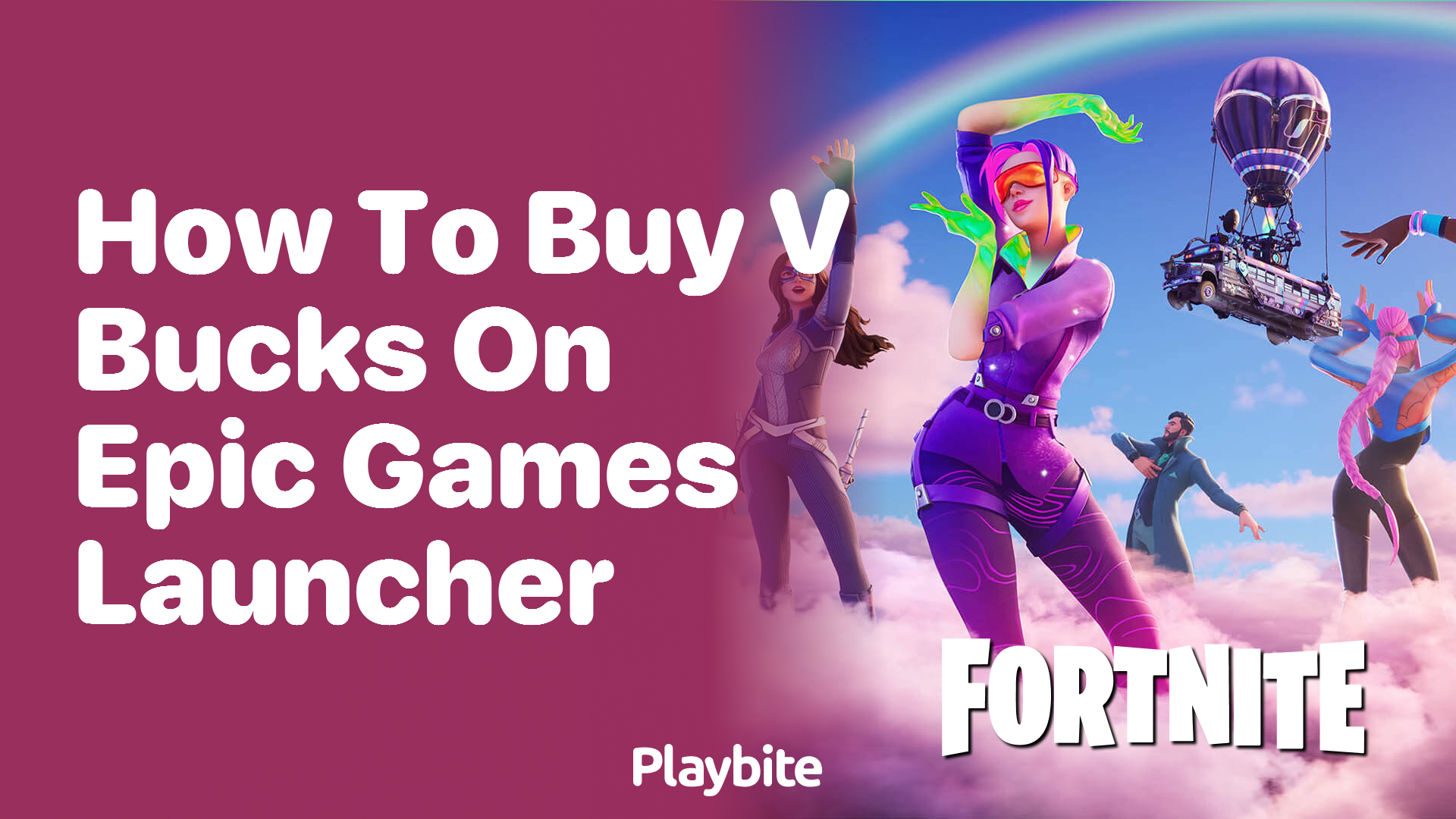 How to Buy V-Bucks on Epic Games Launcher