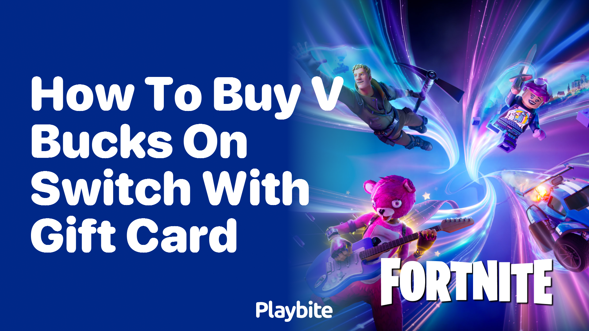 How to Buy V-Bucks on Switch with a Gift Card