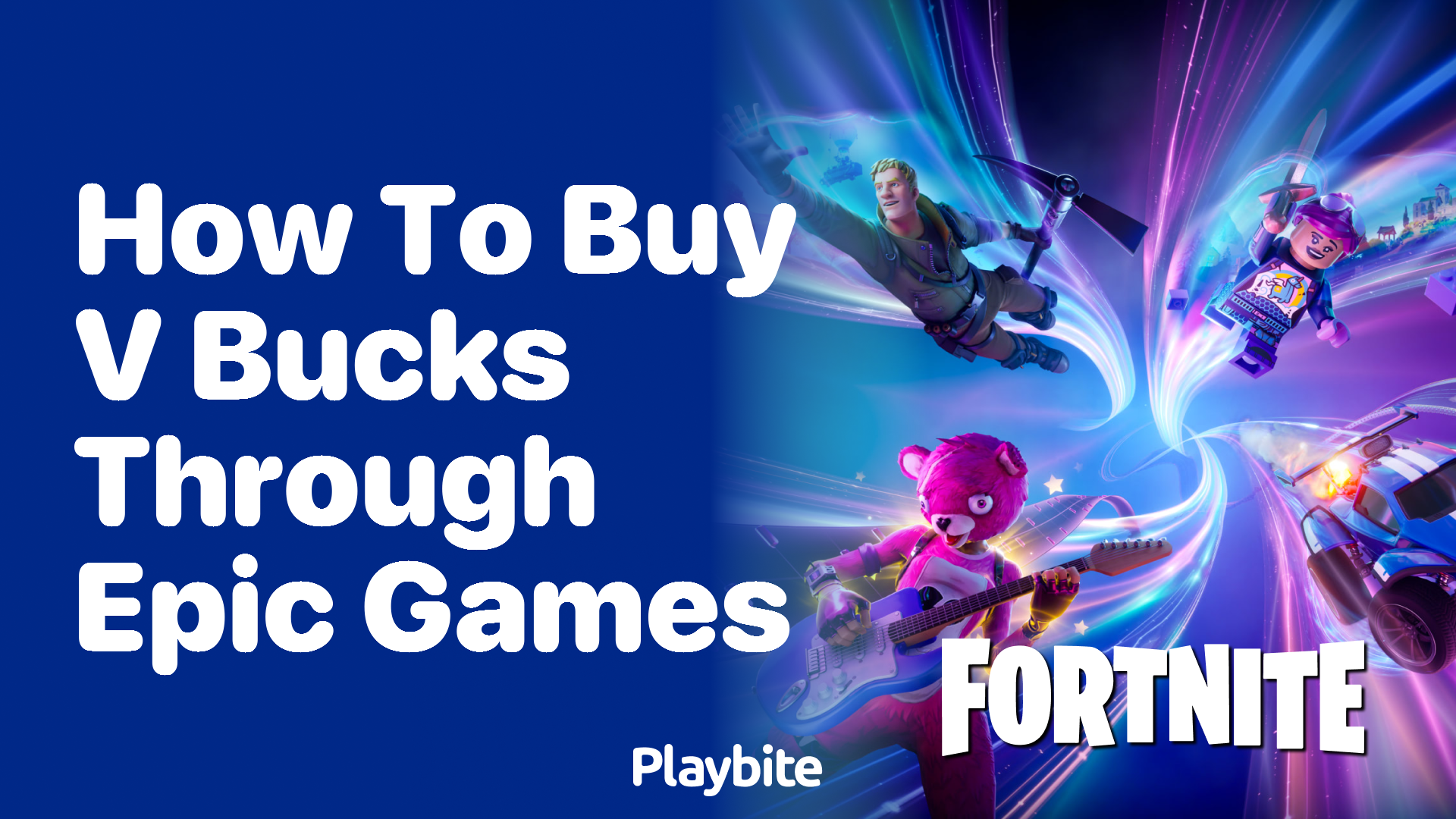 How to Buy V-Bucks Through Epic Games