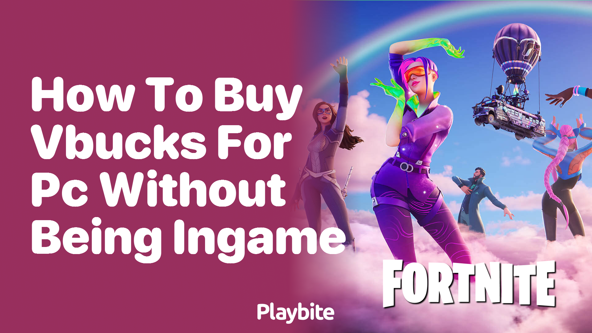 How to buy V-Bucks for PC without being in-game