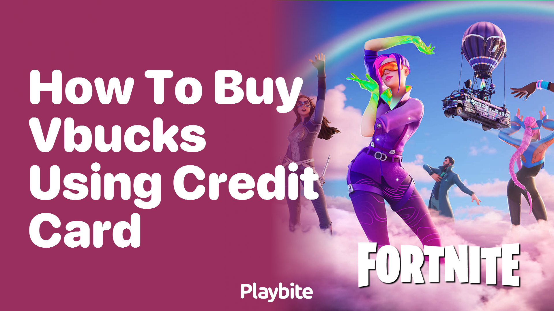 How to Buy V-Bucks Using a Credit Card