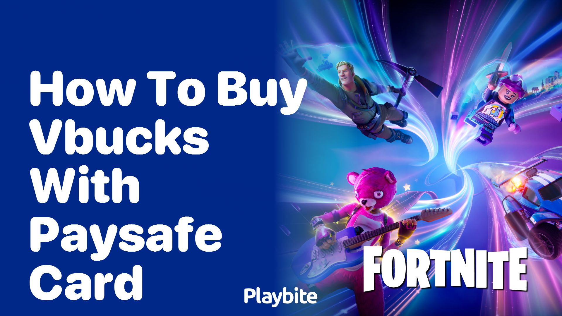 How to Buy V-Bucks with Paysafe Card