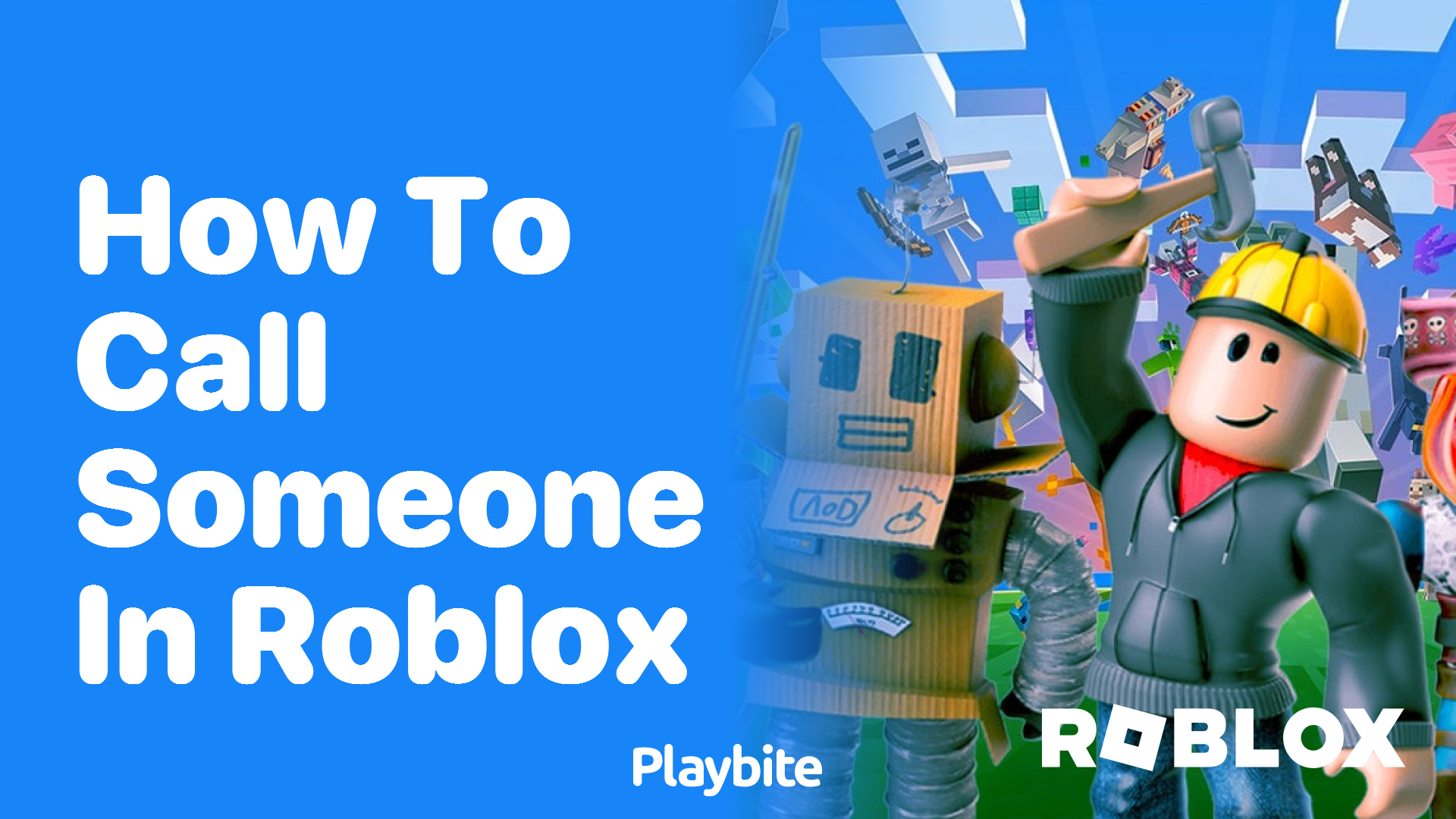 How to Call Someone in Roblox