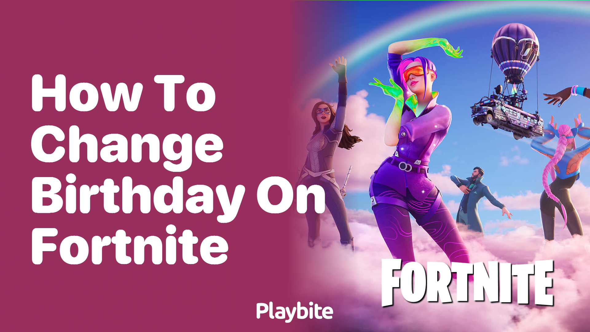 How to Change Your Birthday on Fortnite: A Simple Guide