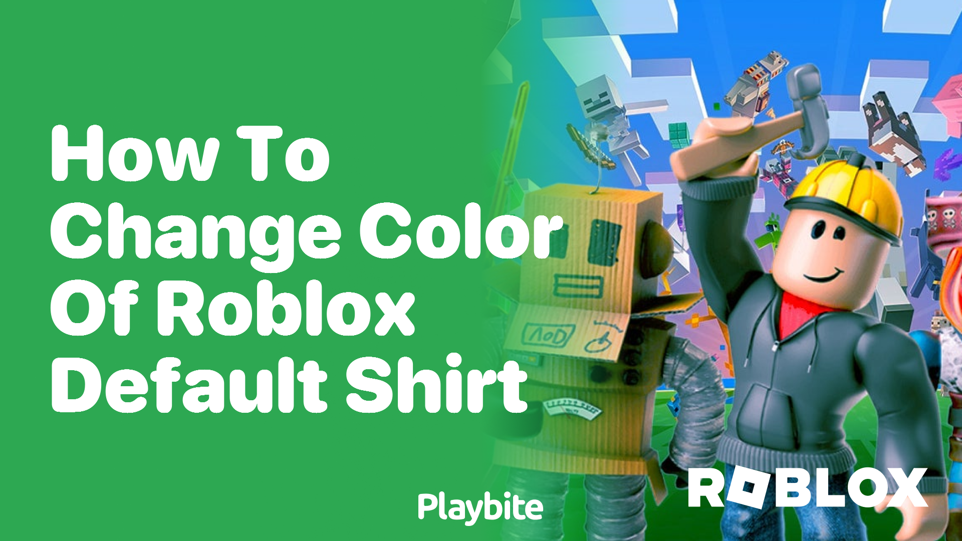 How to Change the Color of Your Roblox Default Shirt