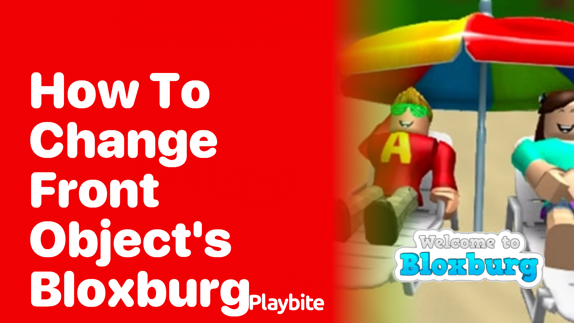 How to Change the Front Object’s Appearance in Bloxburg