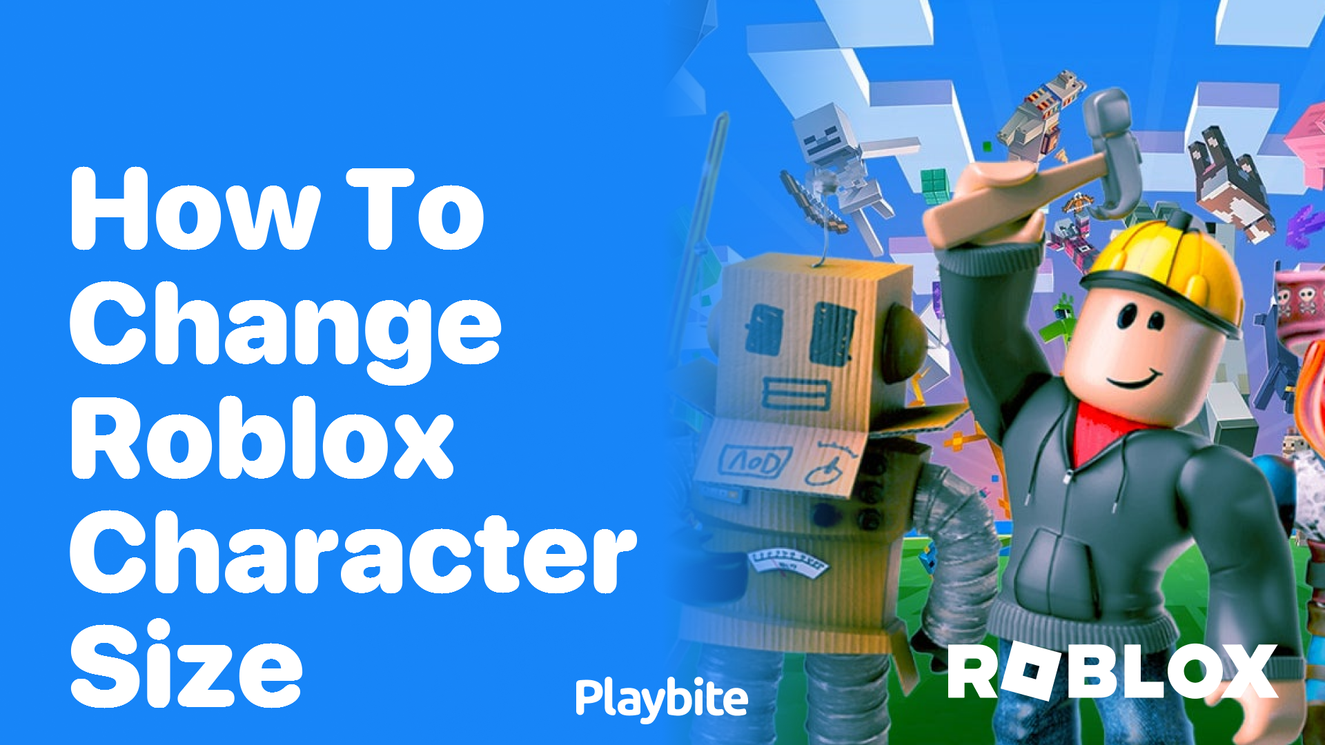 How to Change Your Roblox Character Size