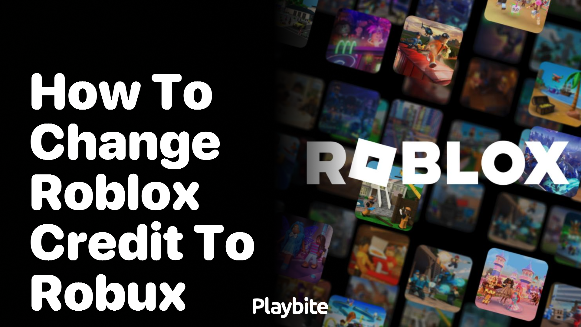 How to Change Roblox Credit into Robux