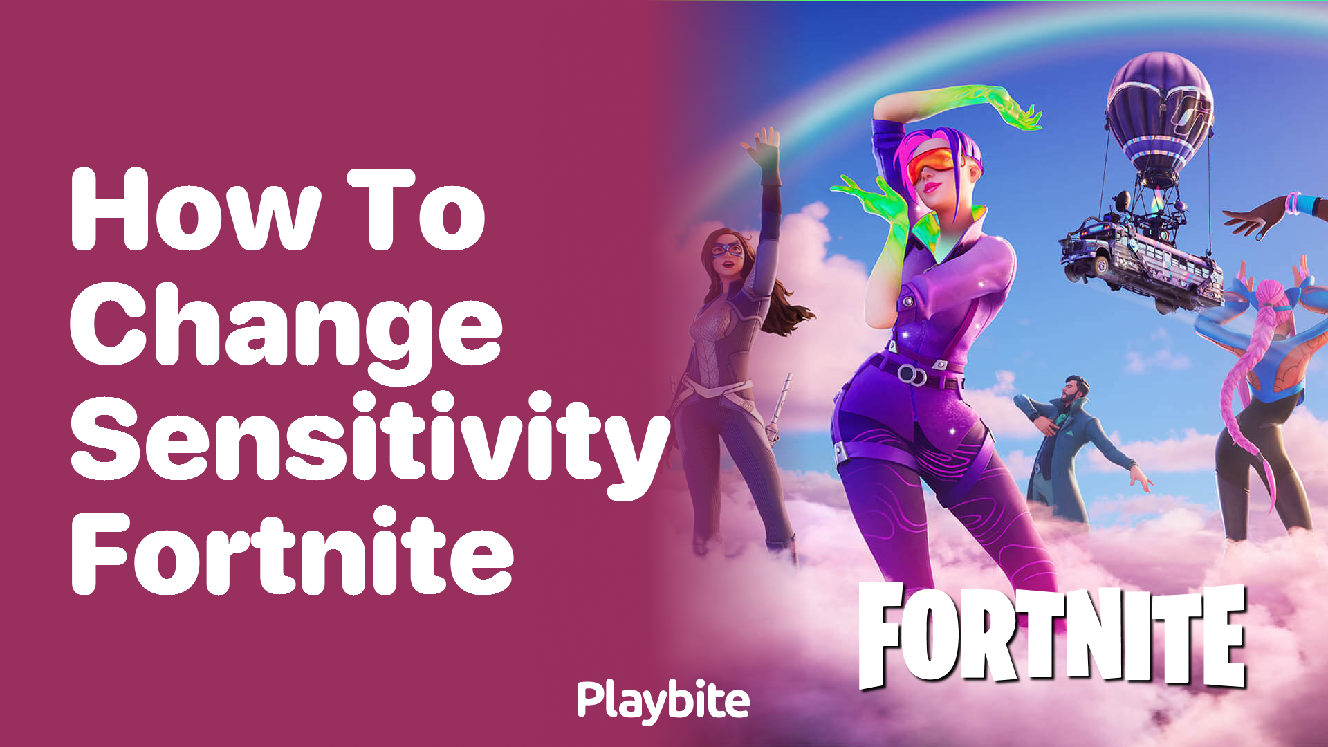 How to Change Sensitivity in Fortnite