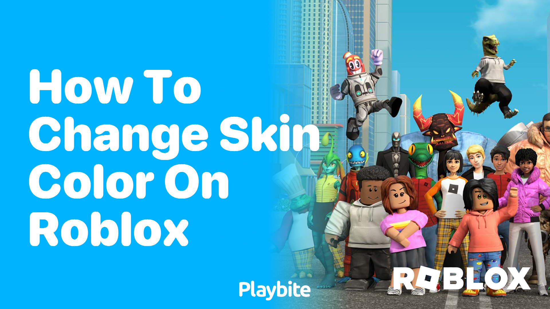 How to Change Your Skin Color on Roblox